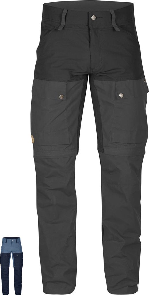 Fjällräven Keb Gamaschen-Hose Herren black-stone grey Größe EU 52