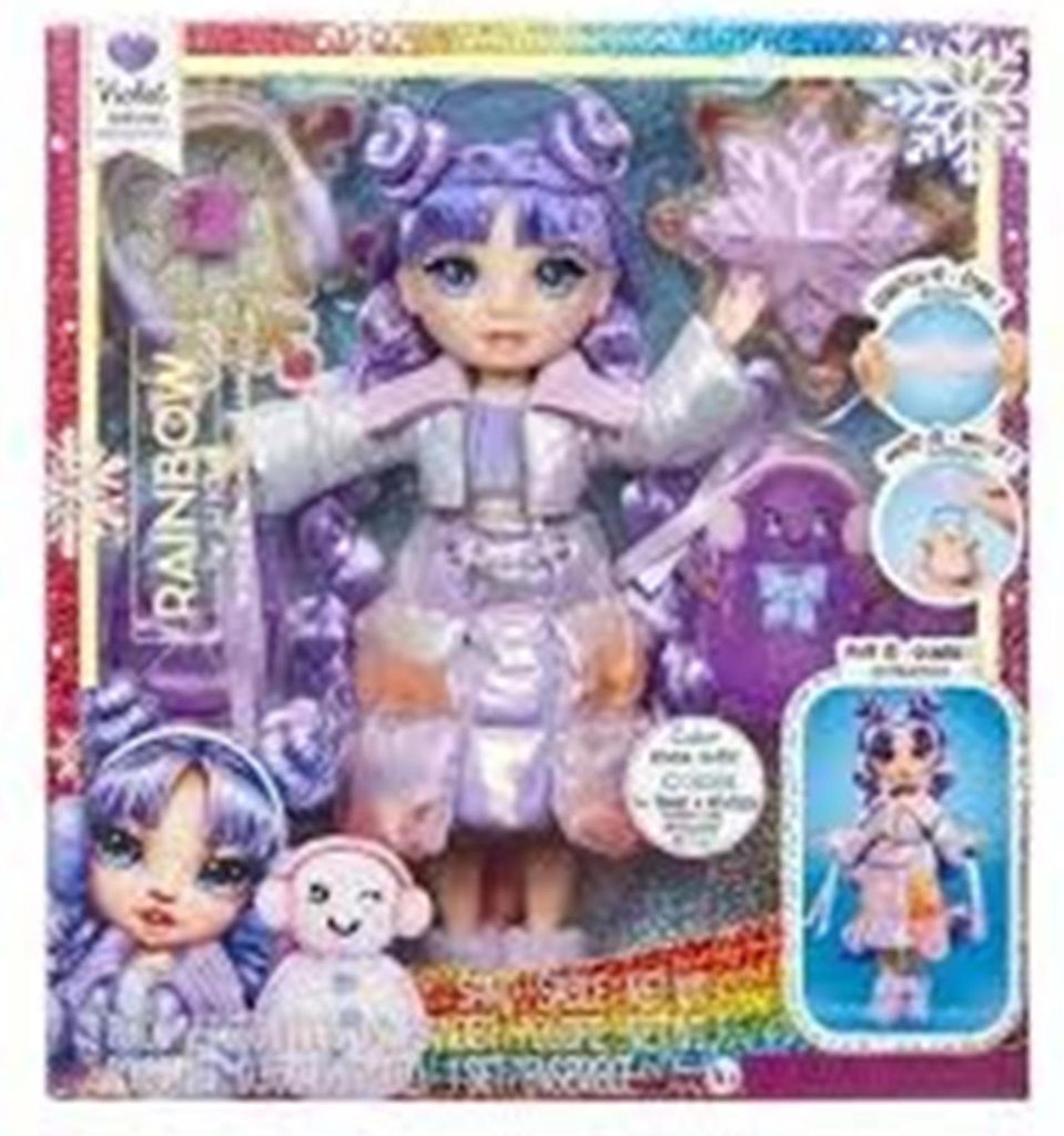 Rainbow High Winter Wonderland Doll- Violet (Purple), Obrázok produktu 