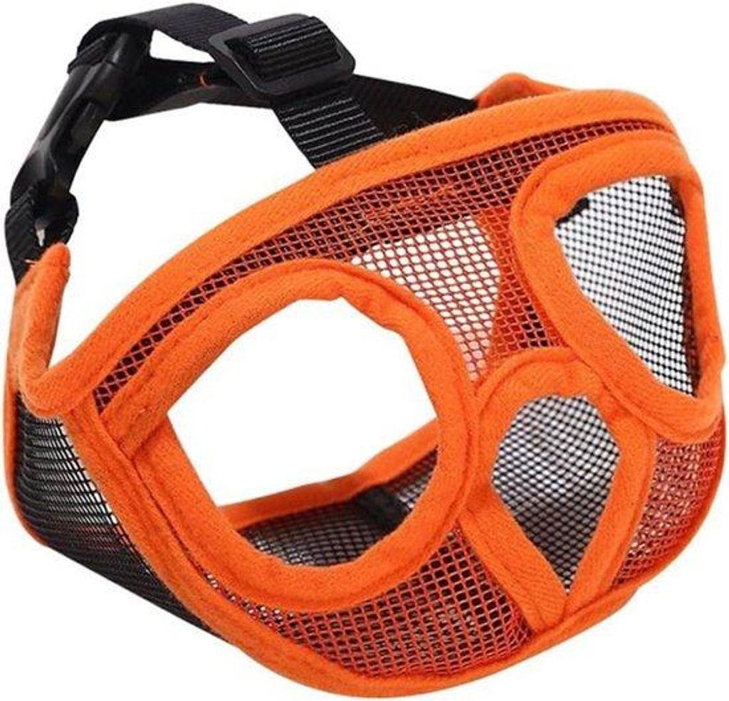 Hundeschnauze - Anti-Biss - Verstellbares Mesh-Mask - Für kurze Schnauzen (S)