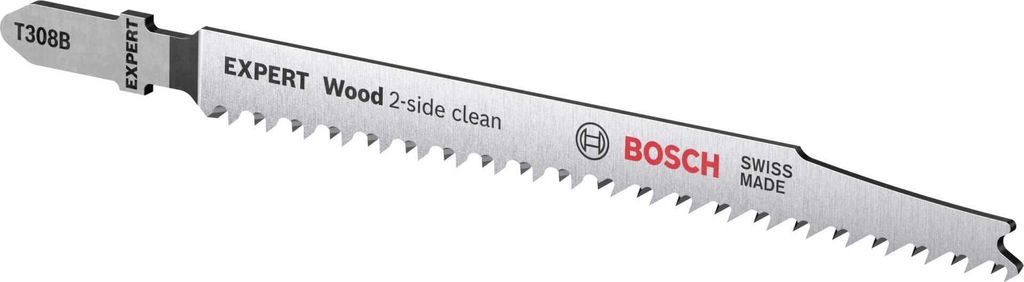 EXPERT Wood 2-side clean T308B Stichsägeblatt, 5-tlg. Produktbild 