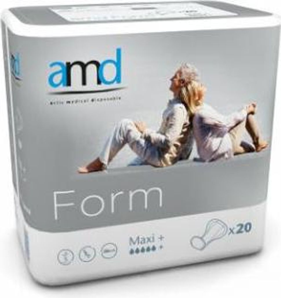 AMD Form Maxi+ - 8 paquets de 20 protections Image du produit 