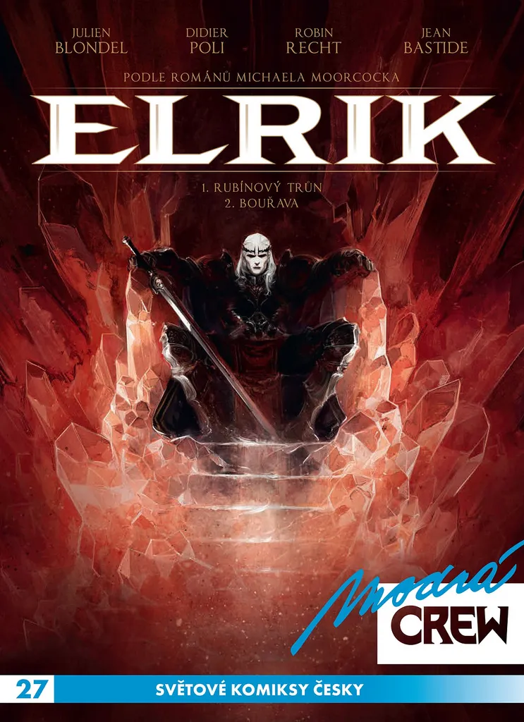 Lecture Fantasy : Magazine CREW Modrá 27 contenant Elrik Tomes 1 et 2