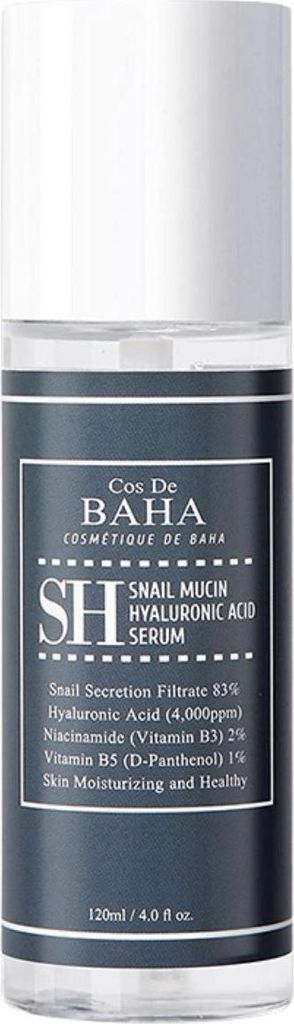 COS DE BAHA - SH Snail Mucin Hyaluronsäure Serum 120 ml regenerierendes Serum