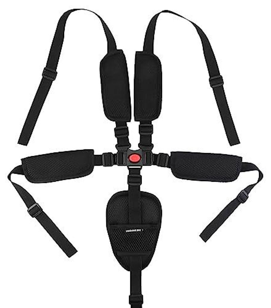 5 Punkt Baby Sicherheitsgurt, Gurt Sicherheitsgurt Hochstuhlgurte Verstellbare für Kinderwagen, Hochstühle, Schulterpolsternwagen Buggy Strap, Ba...