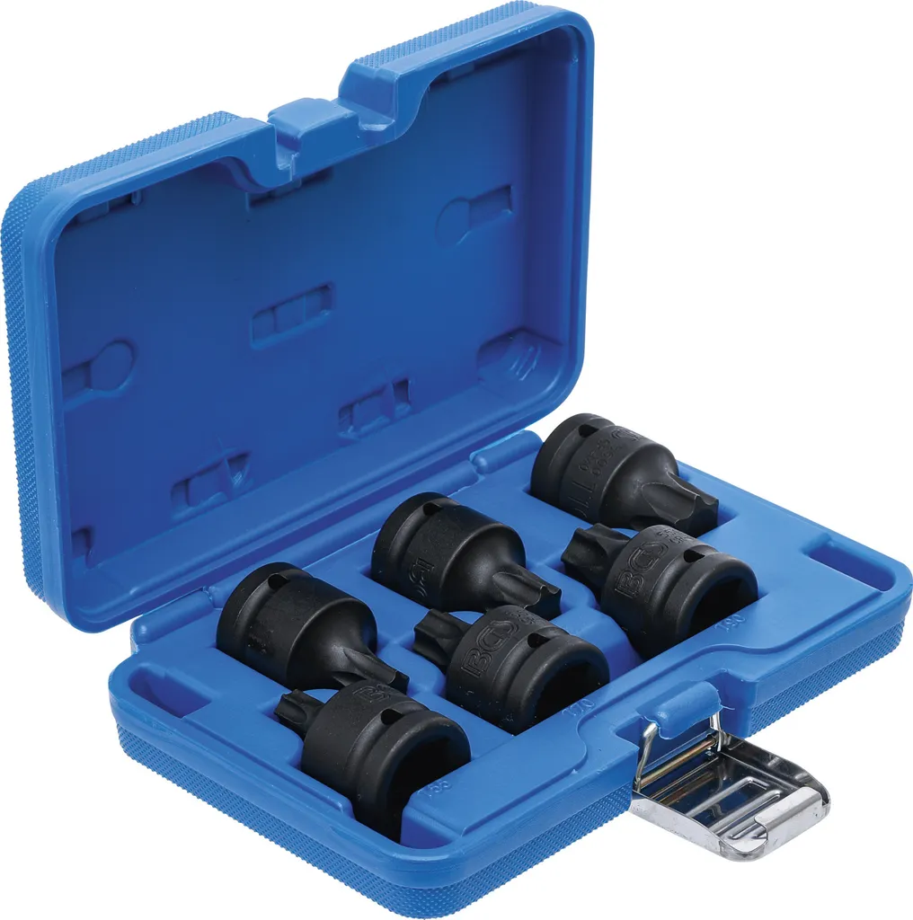 Coffret de Douilles Tournevis Torx Résistant pour Clé à Choc 3/4 BGS - 6