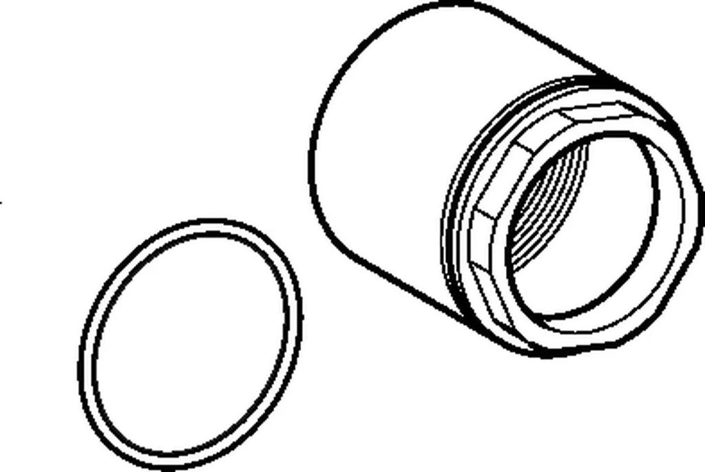 Hansa HA Ringschraube, HANSA, 59911513, M52x1, SW45, 1 pz.