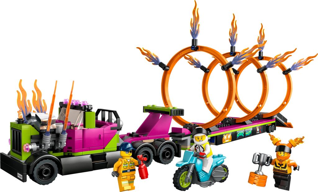 Lego 60357 LEGO City   Stunttruck m. Feuerreifen-Chal       Productafbeelding 