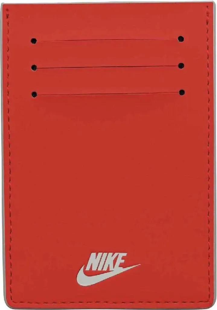 Portafoglio Nike Air Max 1 Grande Bolla Rosso - Sottile e Iconico