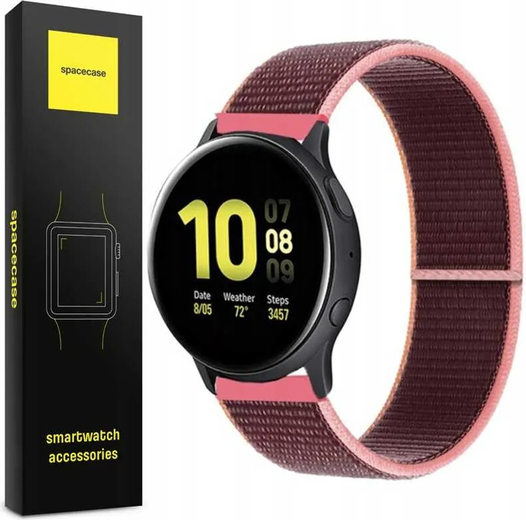 Cinturino Militare Nylon 22mm Viola Rosa | Ultra Resistente e Leggero