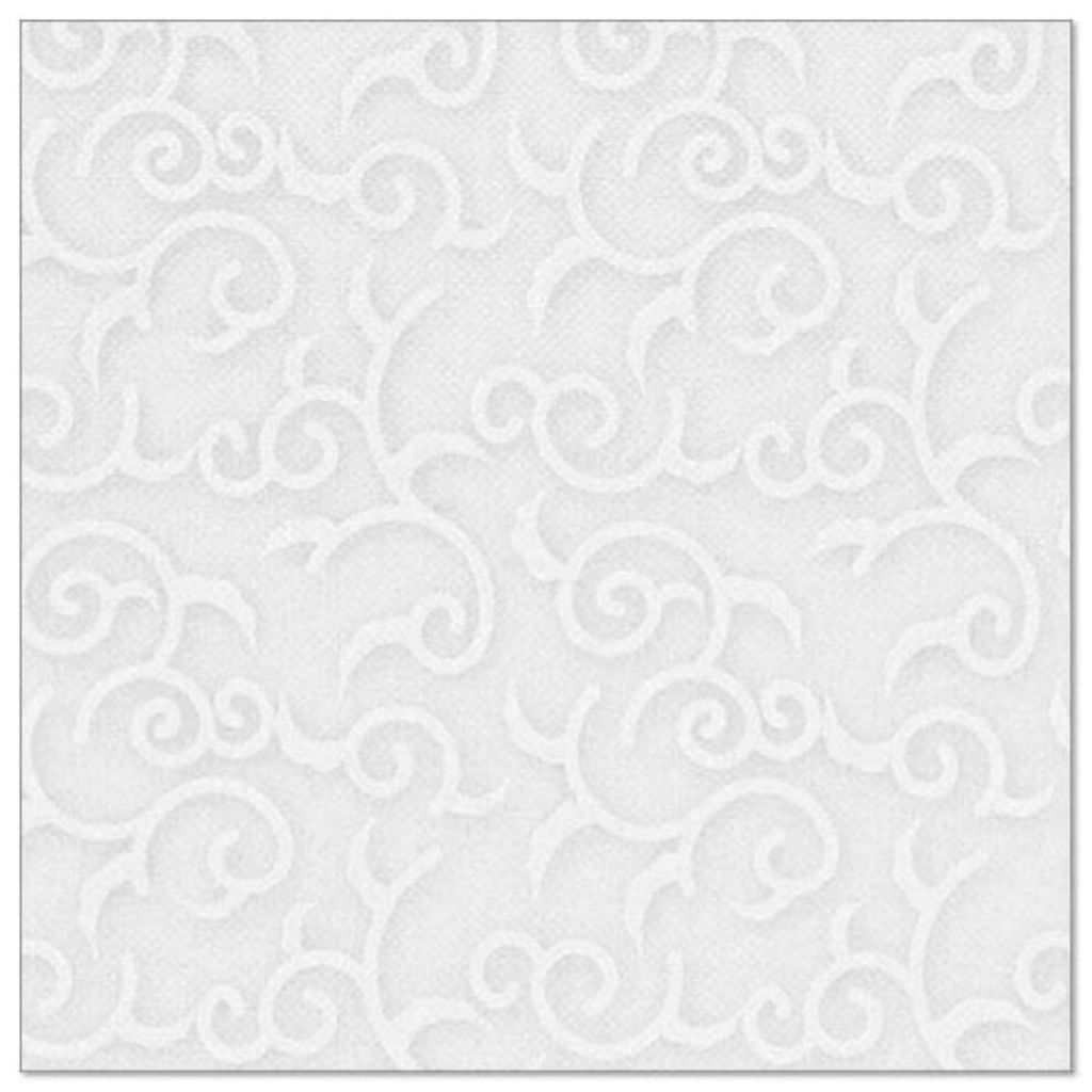 Servietten "ROYAL Collection" 1/4-Falz 40 cm x 40 cm weiss Produktbild 