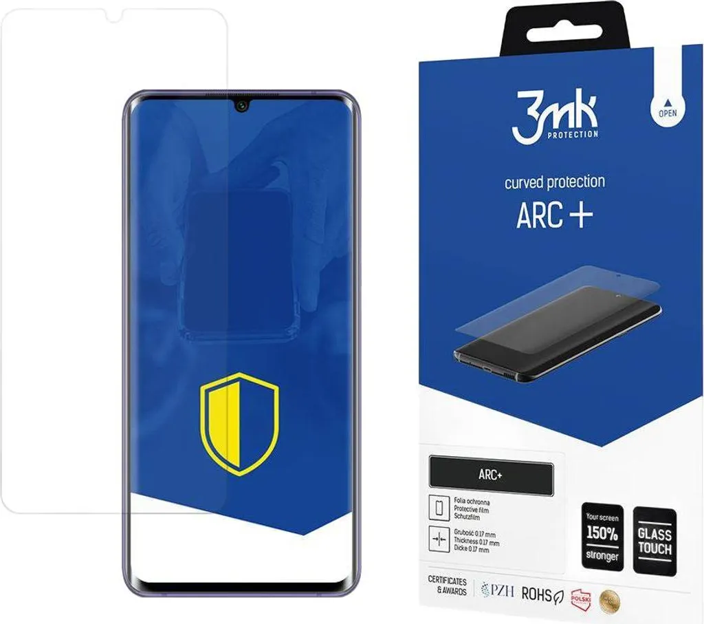 3mk Pellicola protettiva ARC+ per Xiaomi Mi Note 10 Lite 0,17mm Autocicatrizzante - 1