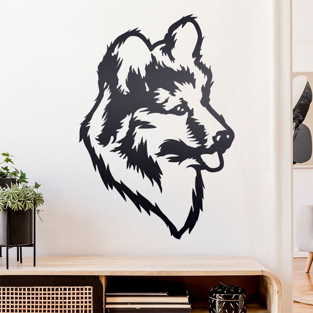 Cardinal Welsh Corgi Hund Wandtattoo Wandaufkleber Wall Sticker - Dekoration, Küche, Wohnzimmer, Schlafzimmer, Badezimmer