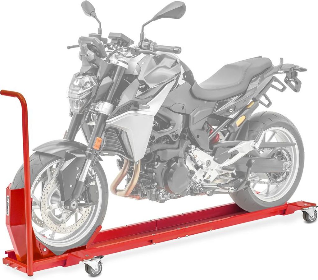Smart Mover - Rangierschiene mit Wippe bis 450 kg Rangierwagen Rot bis