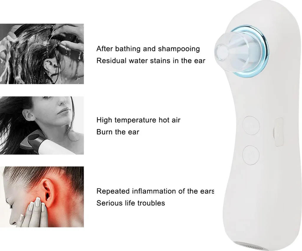 Asciugatore Orecchie Professionale - Stop Acqua e Fastidio Subito