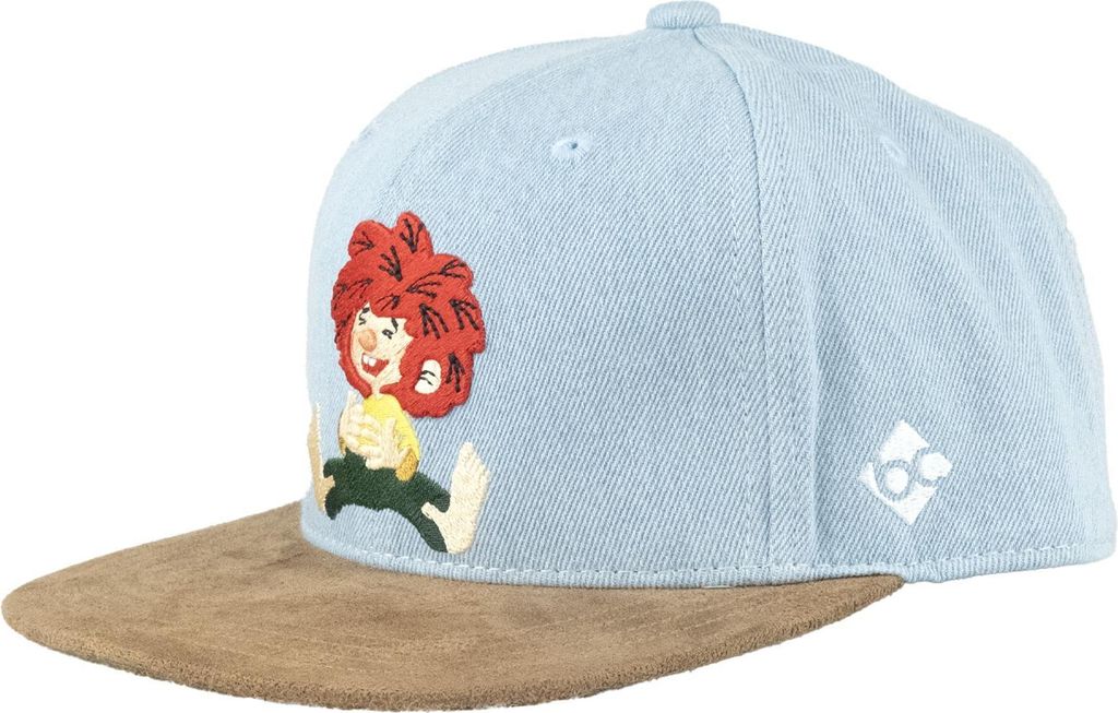 Bavarian Caps Uni Snapback , Pumuckl Denim v2 - Hellblau Produktbild 