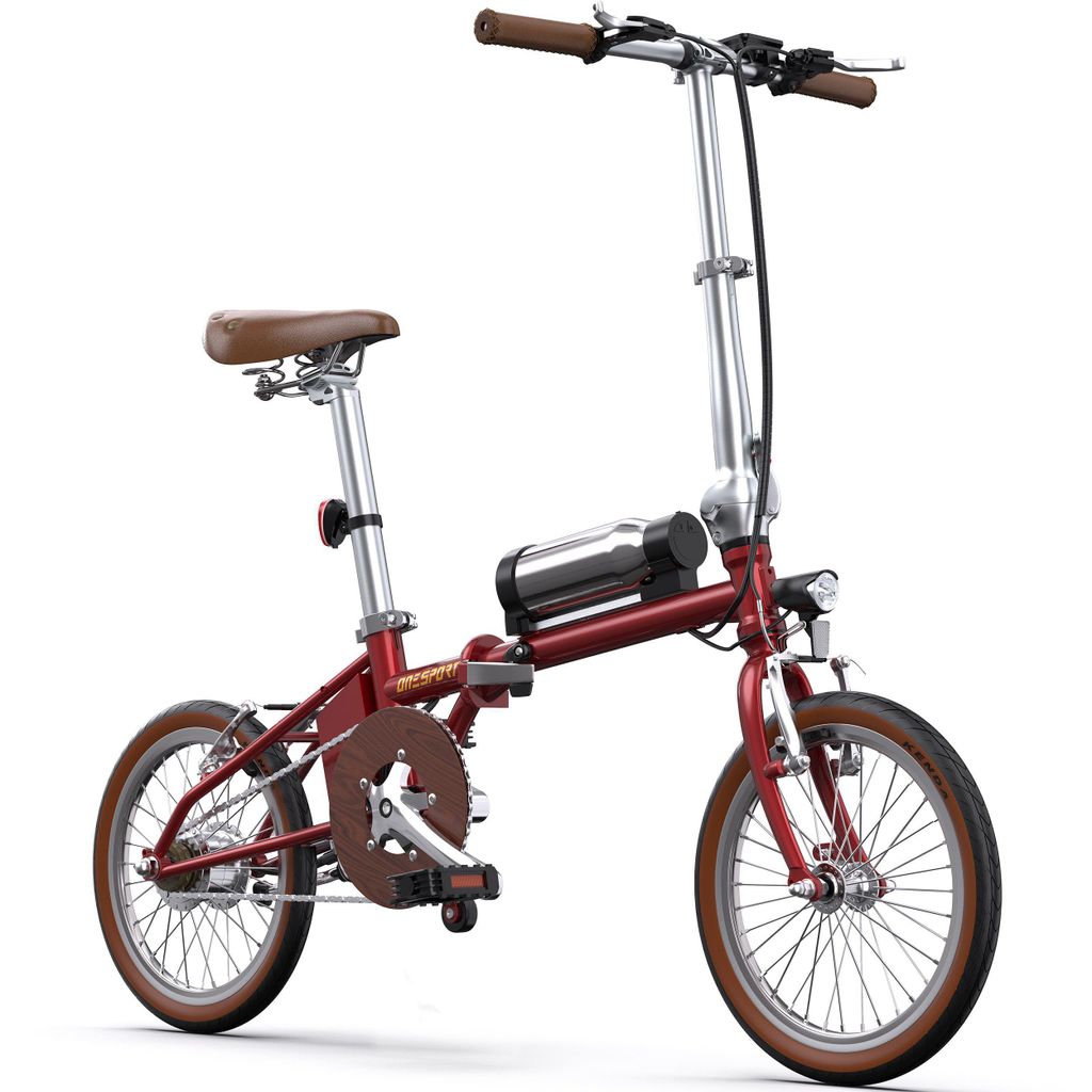 E-Bike Cityrad OT02 e bike für herren u.damen 187Wh 36V 250W klapprad 1 Gang, Kettenschaltung, Heckmotor, 187,2 Wh, 36V 250W 30Nm Klapp-E-Bike 40km