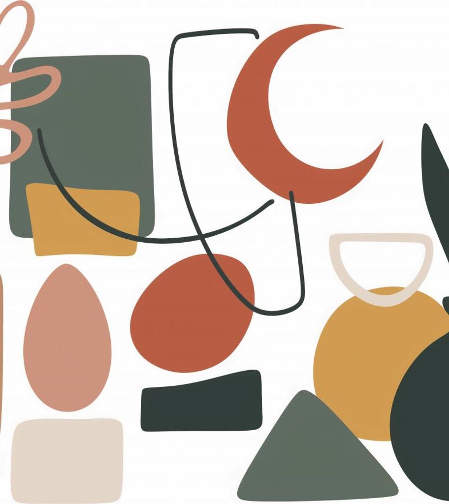 Plakat 75x100cm Befreite Formen