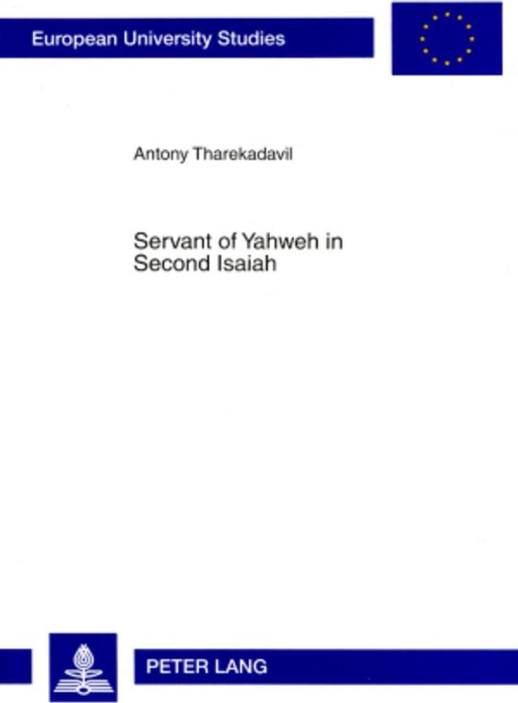 Servant of Yahweh in Second Isaiah