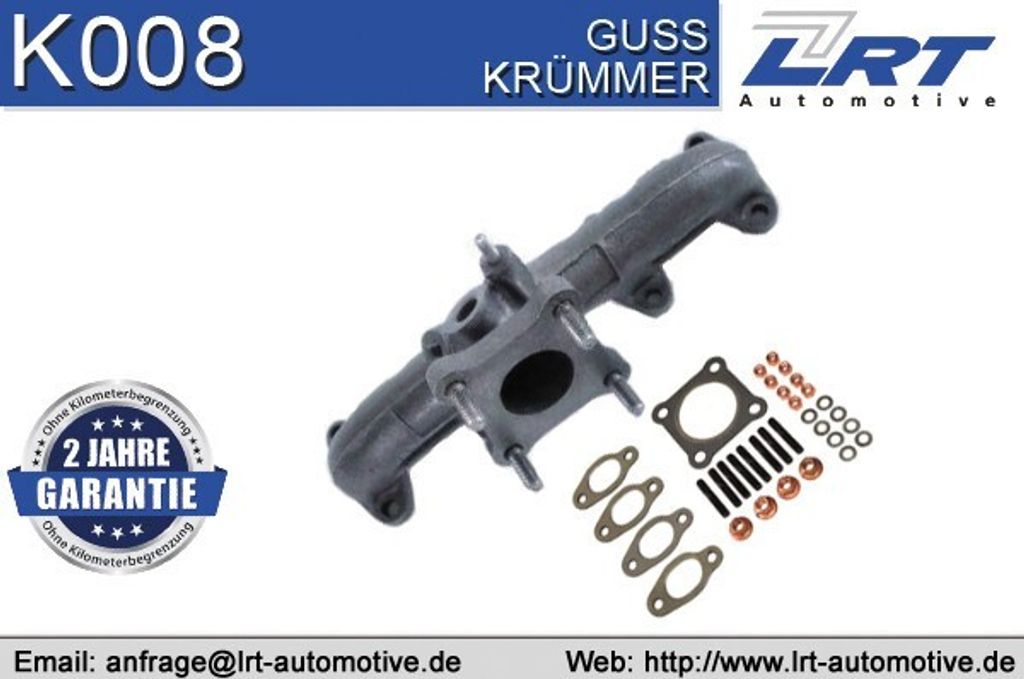 VEGAZ VAK-269 Abgaskrümmer für VW GOLF I Cabriolet (155) Abgasanlage