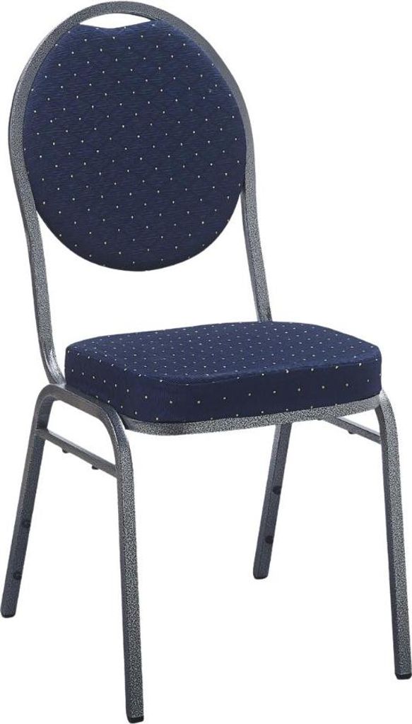 Stapelstuhl Bankettstuhl Hermano Marineblau Produktbild 