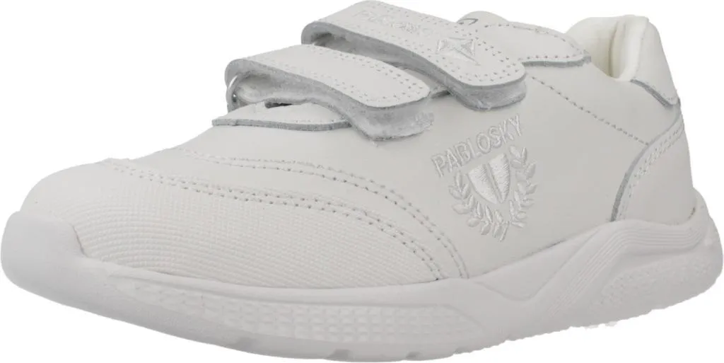 Chaussures de Sport Blanches Garçon Pablosky 203900p - Confort Quotidien