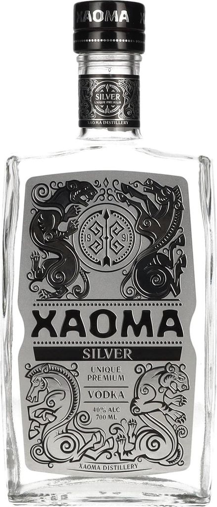 XAOMA Silver Premium Vodka 40% Vol. 0,7l Produktbild 