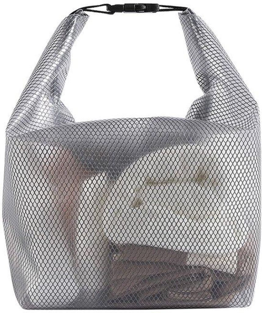 Wasserfeste Reisebeutel für Toilette und Kosmetik, Organizer und Aufbewahrungstasche - Transparentes EVA-Material, große Öffnung, Handgriff für...