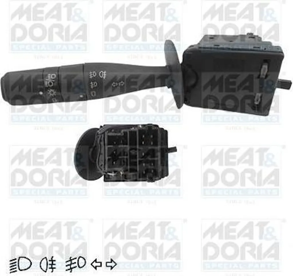 Commutateur de colonne MEAT & DORIA 23031 OE 96307460ZL pour 206