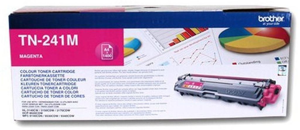 Brother Tn-241M Magenta Toner 1 400 Pages Iso I Productafbeelding 