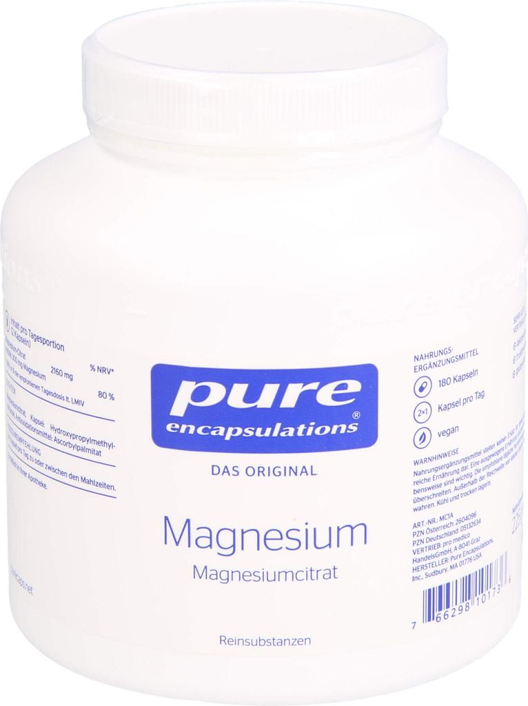 Pure Encapsulations Magnésium Citrate de magnésium Image du produit 