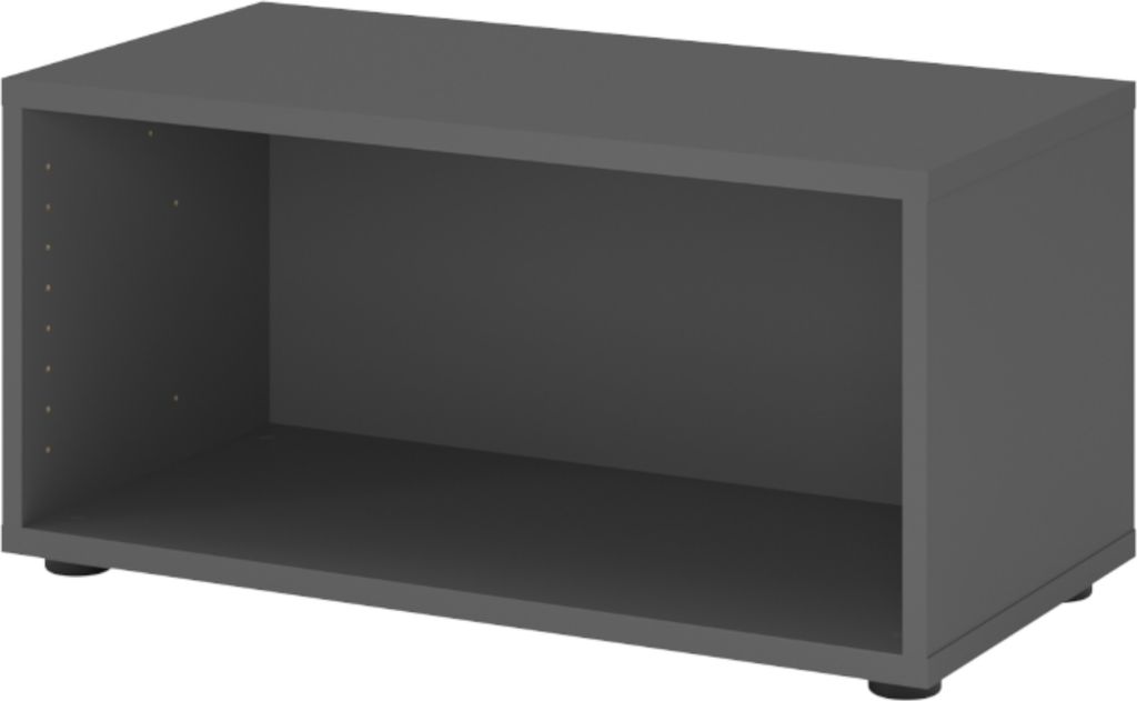 bümö flexi Aktenregal - 1 Ordnerhöhe - Nachbildung: Graphit