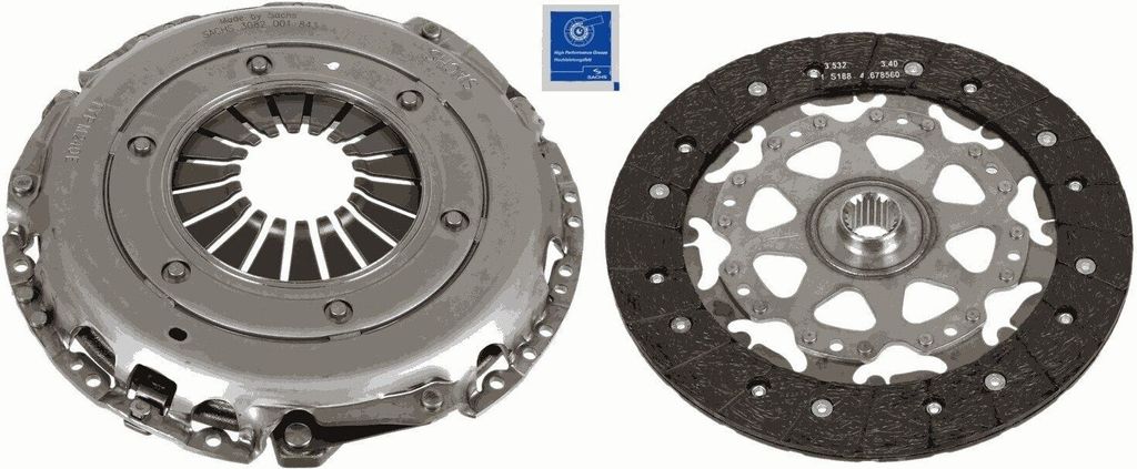 SACHS Kupplungssatz Kupplung für RENAULT ESPACE IV (JK0/1) 3000 970 091