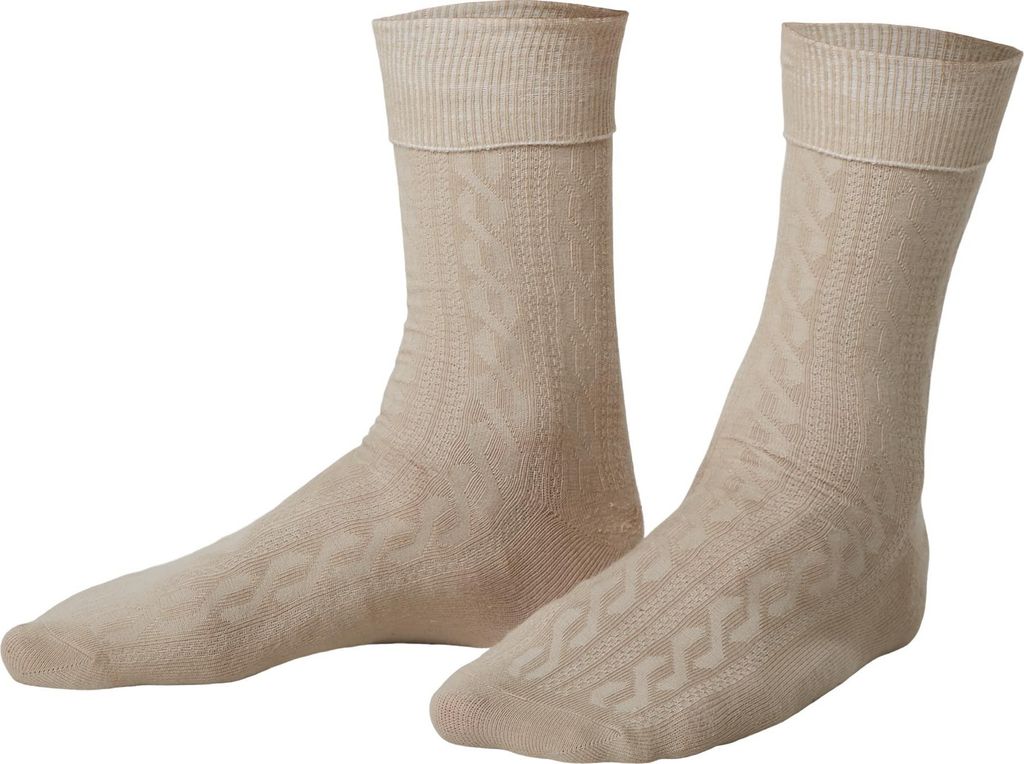 Socken beige - 43-46 Produktbild 