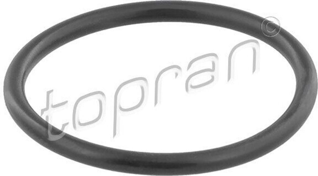 TOPRAN Dichtung Kühlmittelflansch 104 505 motorseitig 3,15mm NBR (Nitril-Butadien-Kautschuk)