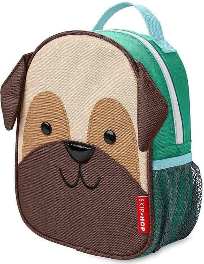 SKIP HOP Zoo Batůžek s bezpečnostním vodítkem Mopslík 1r+ Obrázek produktu 