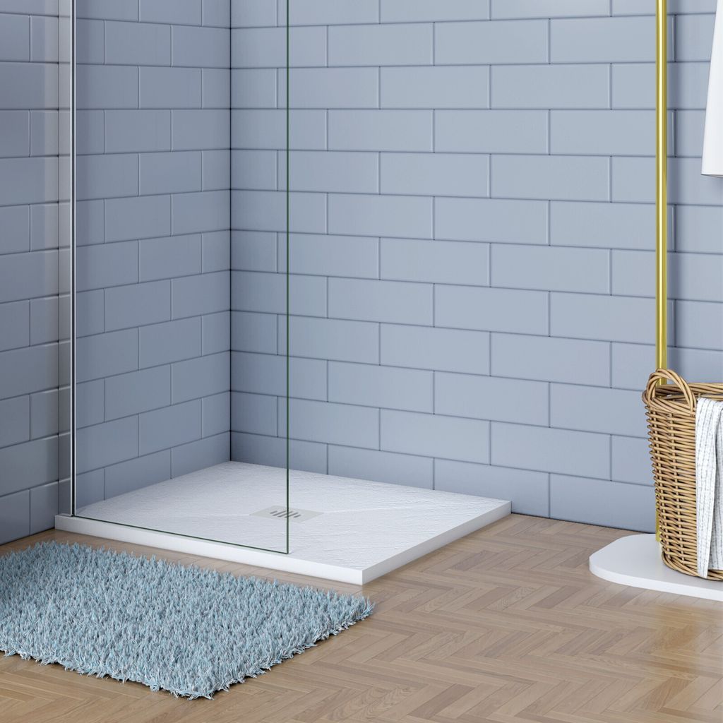 80X100cm Duschwanne Duschtasse aus Sanitäracryl Dusche Brausewanne