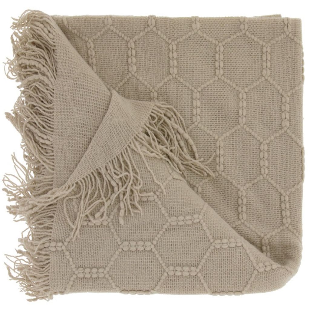 Unique Living – Plaid Fairy – 127 x 152 cm – Latte