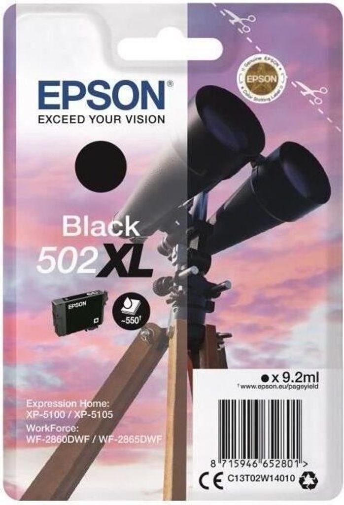 Epson JUMELLES NOIR XL Tintenpatrone