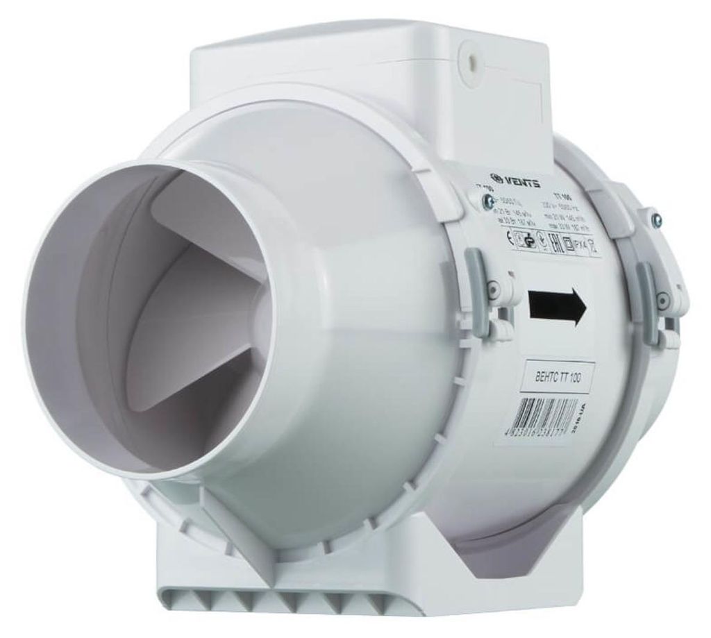 Halbradialer Rohrlüfter Vents TT 150 bis 520 m³/h Produktbild 