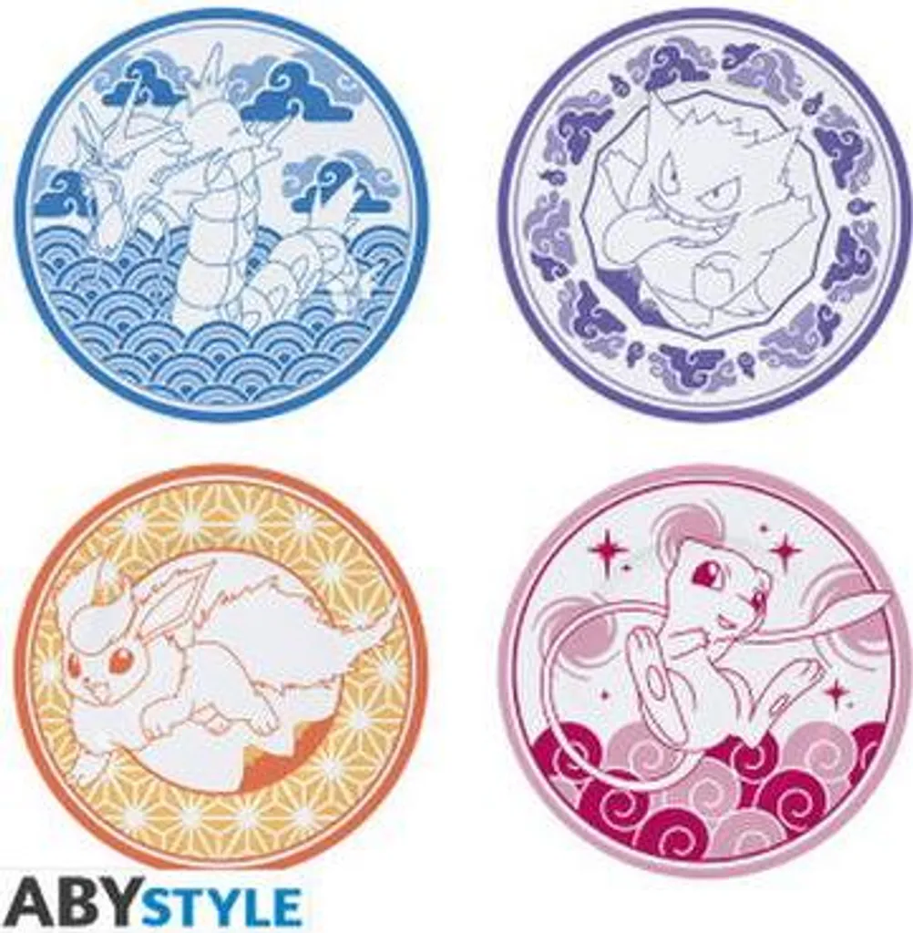 Set di piatti Pokemon: Stile giapponese - 7