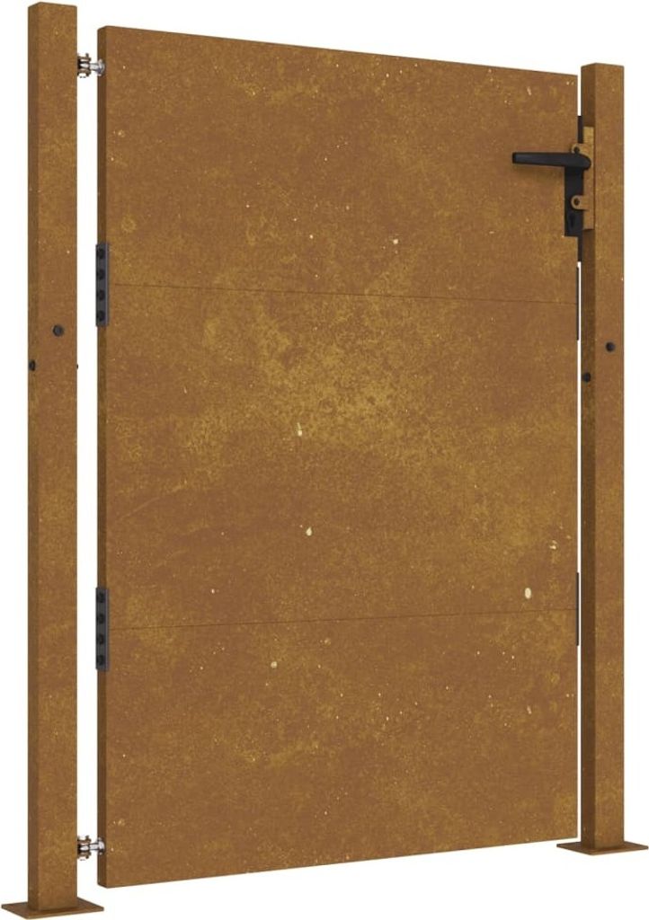 Maison Exclusive Gartentor 100x125 cm Cortenstahl