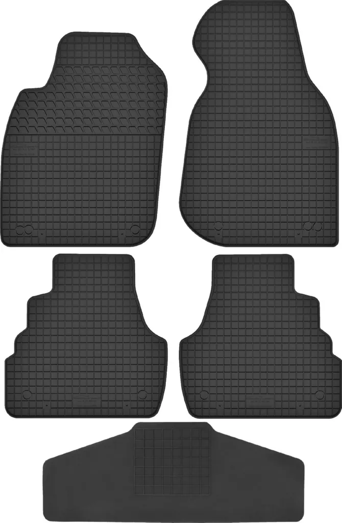 Set Tappetini Audi A6 C5 in Gomma: Design e Copertura Tunnel Totale