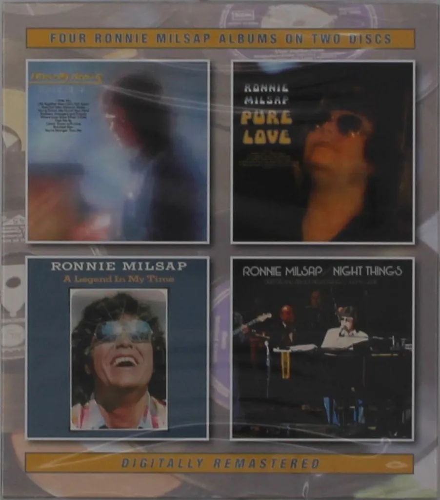 CD Ronnie Milsap Où est mon cœur l'amour pur Anthologie 4 Titres