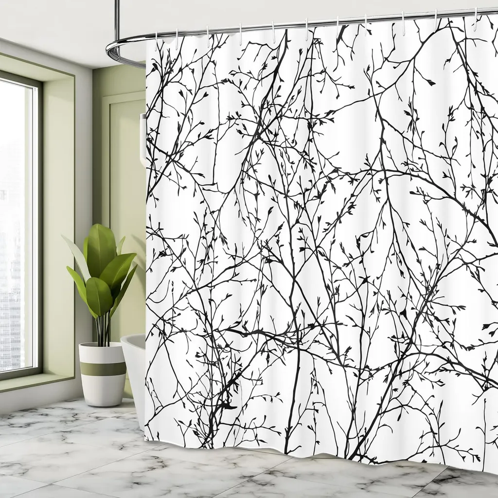 Tenda Doccia ABAKUHAUS Naturale 175x200 cm - Design Rami Primavera - 3