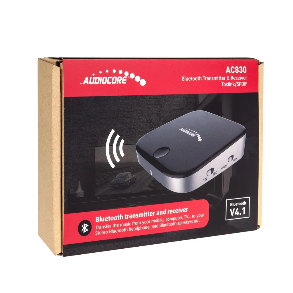 Adaptateur Bluetooth Audio Jack 3.5mm Émetteur Récepteur pour TV et Chaîne - 4