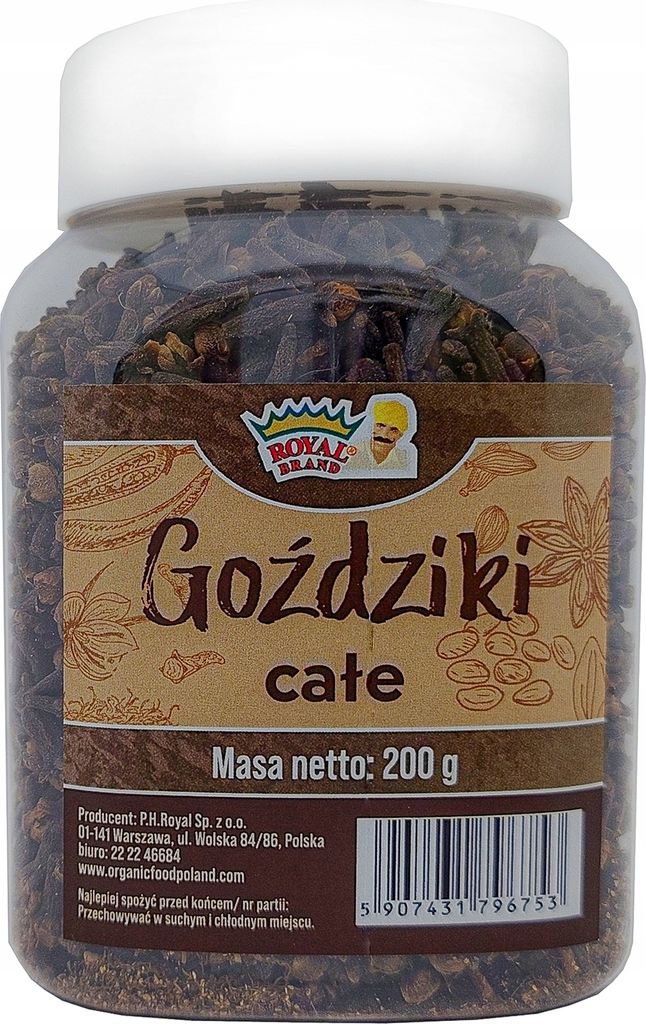 GANZE GEWÜRZE 200g ESSENTIAL ganze Gewürznelke GAT I im Glas