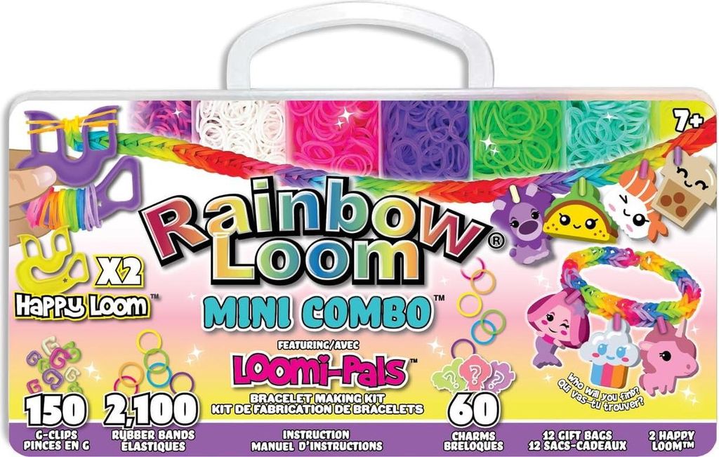 Bandai Rainbow Loom Loomi Pals Mini Combo Set