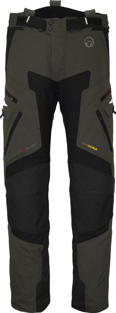 Büse Gravel XR wasserdichte Motorrad Textilhose, anthrazit, 48