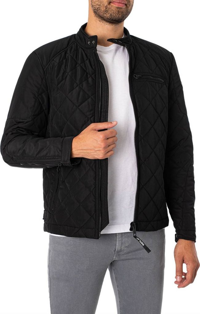 Replay Herren Sakko Schwarz 475603 : Größe - M Größe: M Produktbild 