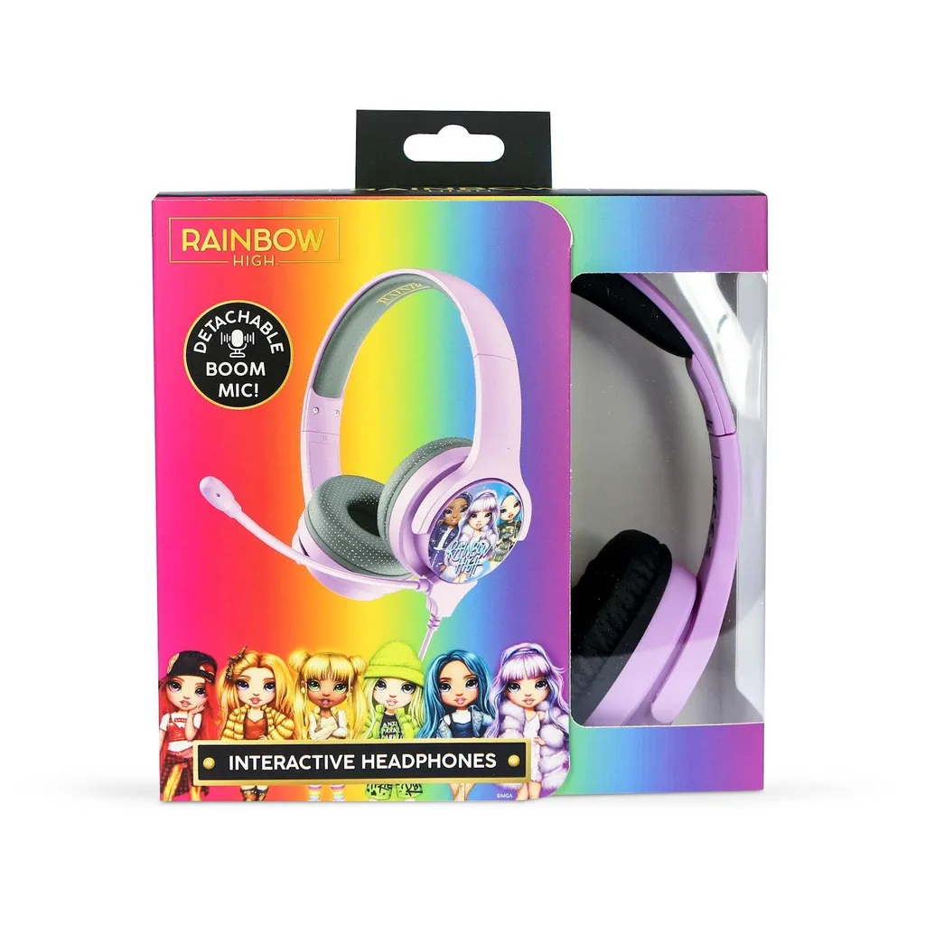 Casque Rainbow High Junior avec Micro et Limiteur de Volume 85dB